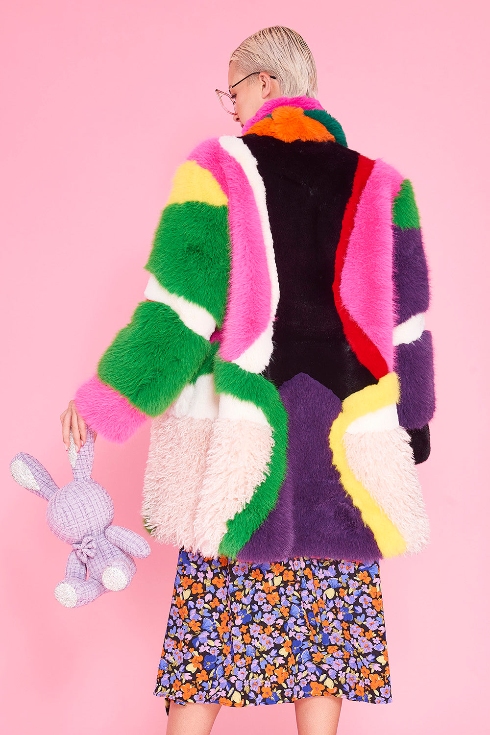 {PRE-ORDER, ARRIVING MID NOV.} "Color of Money" Faux Fur Coat
