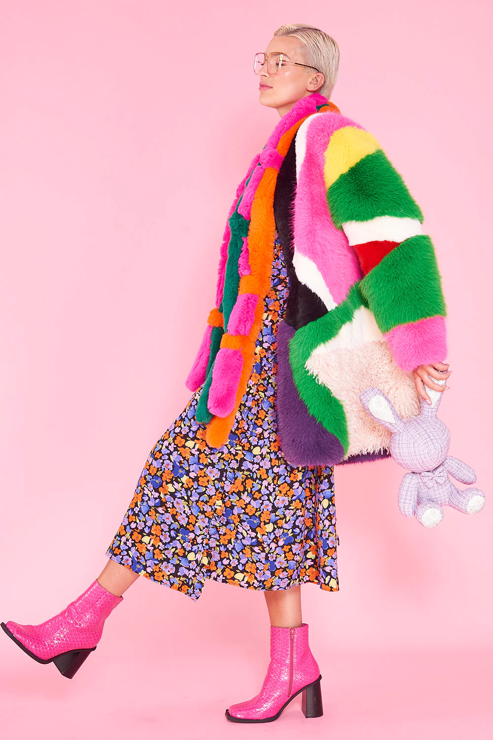 {PRE-ORDER, ARRIVING MID NOV.} "Color of Money" Faux Fur Coat