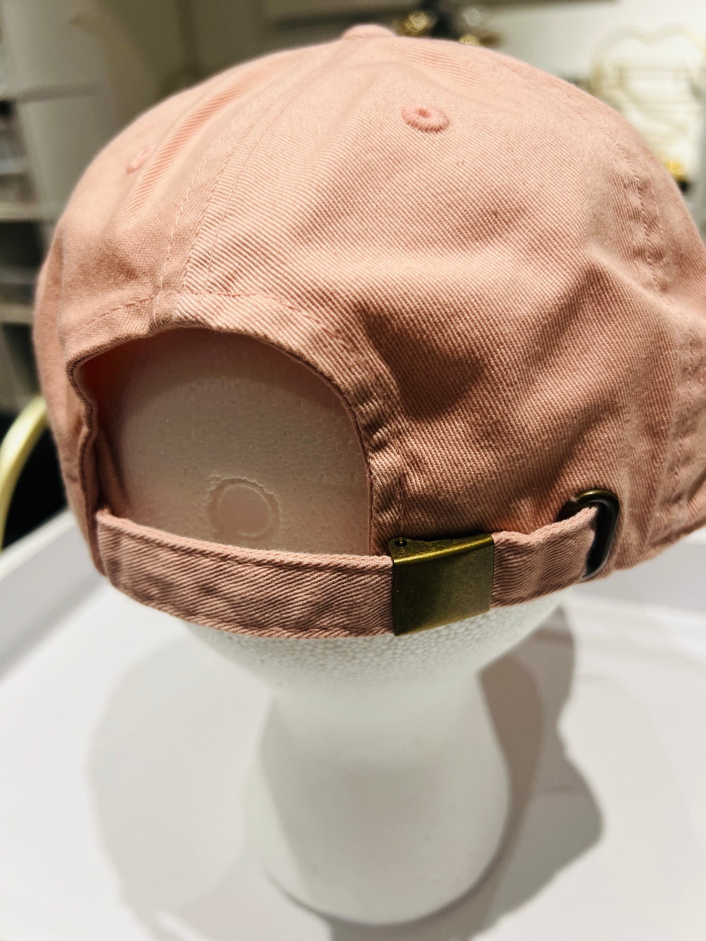 {CC10} Designer Inspired Dad Hat - Blush Pink