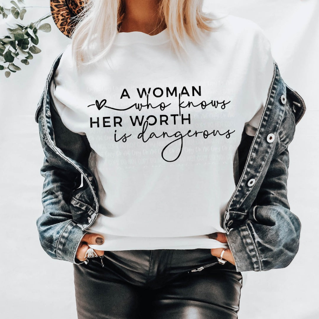 "Worth"  Fashion Sweatshirt