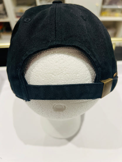 {LV18} Designer Inspired Dad Hat - Black