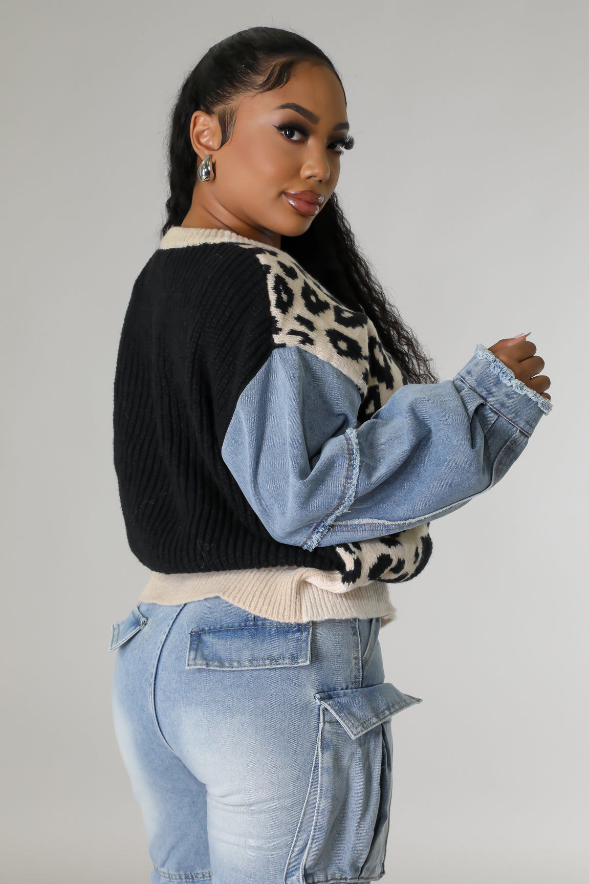 "Mix & Match" Denim Top