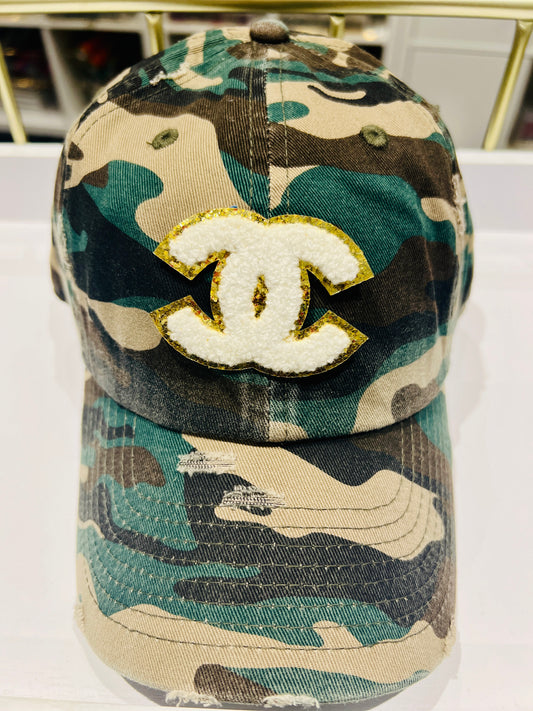 {CC9} Designer Inspired Dad Hat - Camo