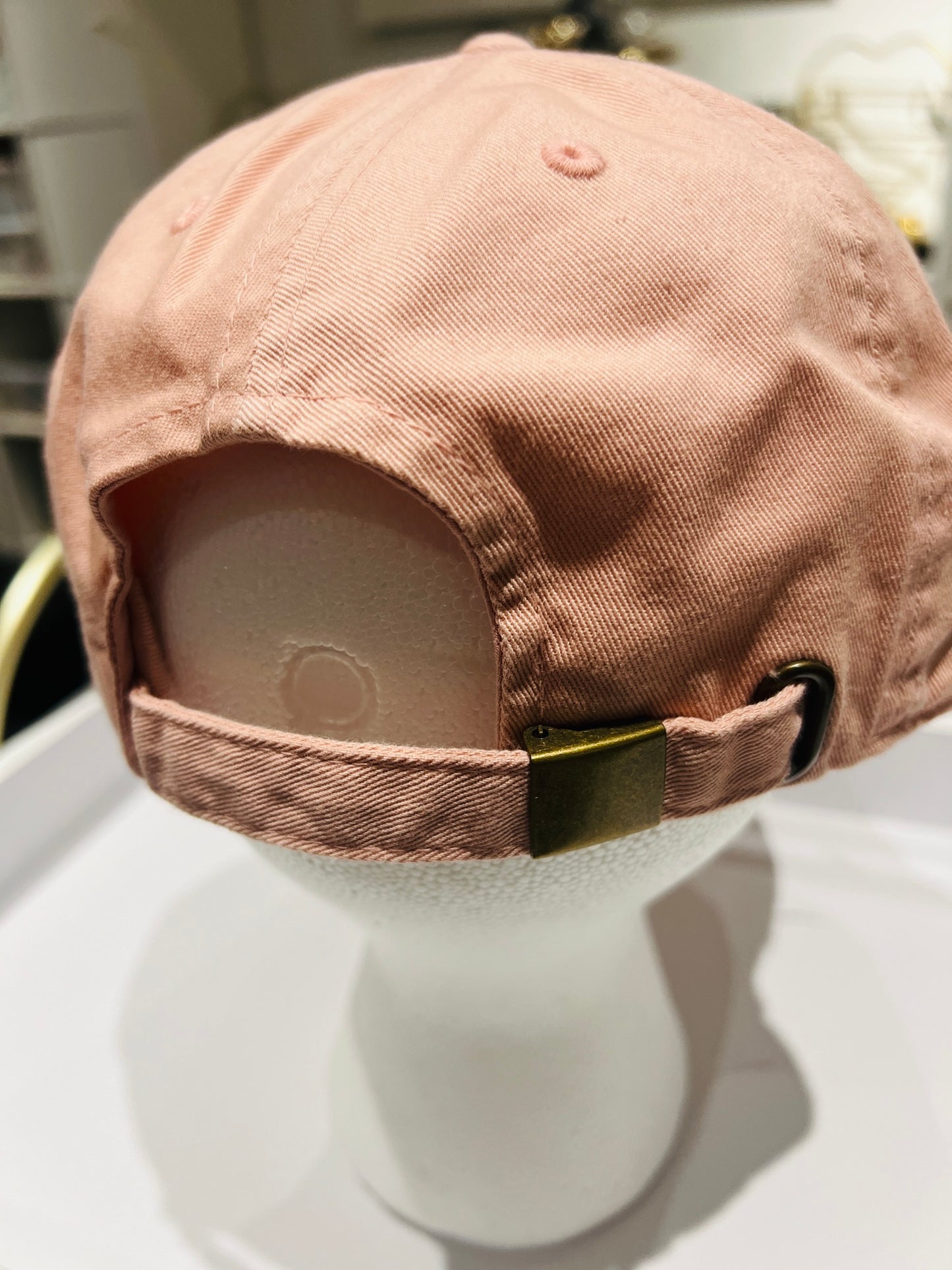 {CC12} Designer Inspired Dad Hat - Blush Pink