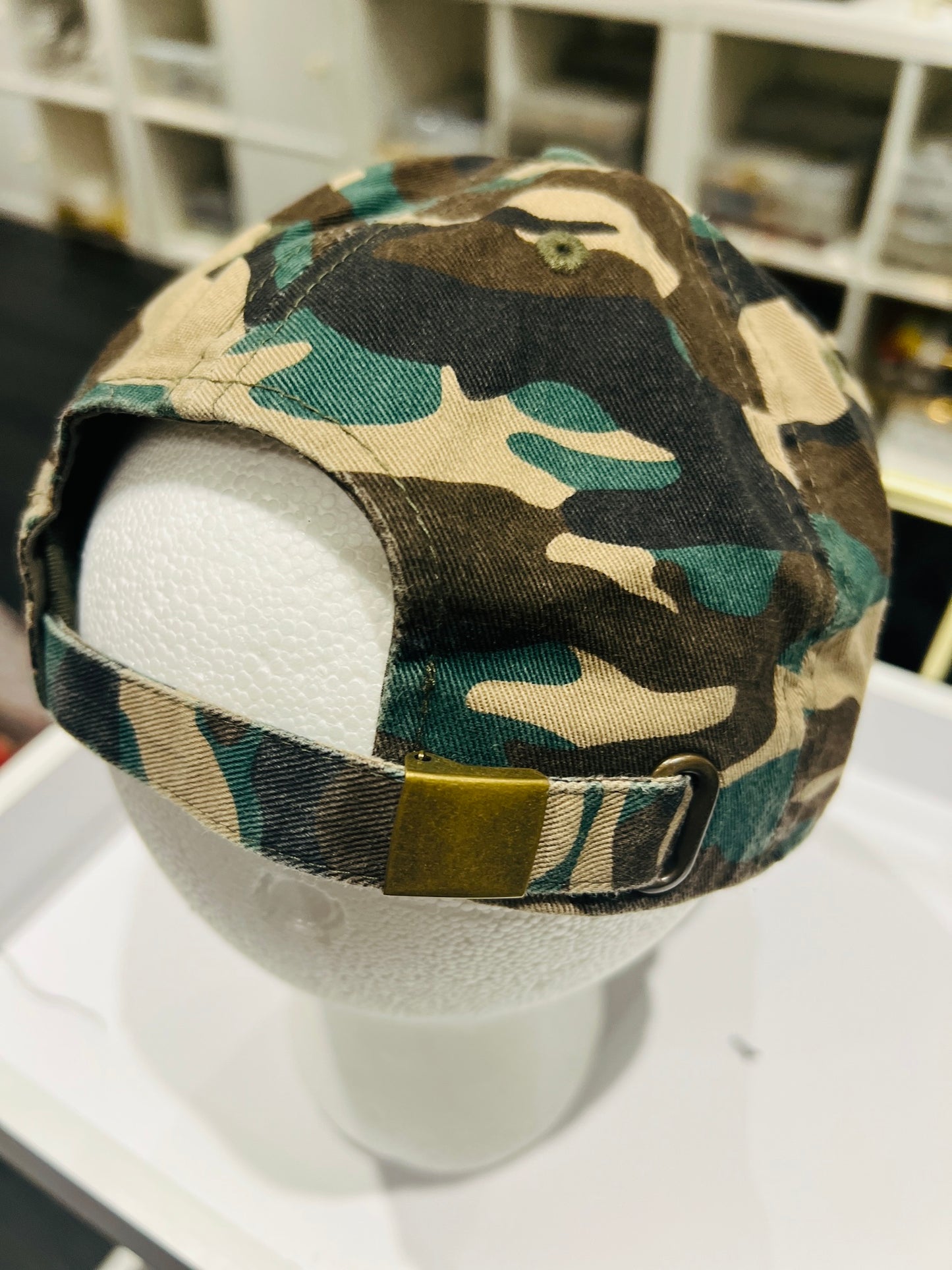 {LV9} Designer Inspired Dad Hat - Camo