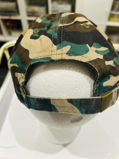 {LV9} Designer Inspired Dad Hat - Camo