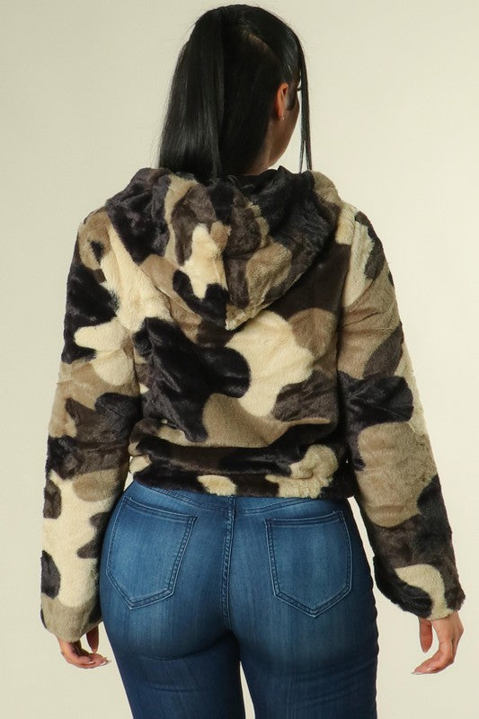 "Camo Fly" Fleece Jacket