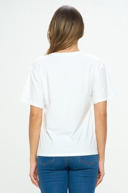 Feather Chic - White