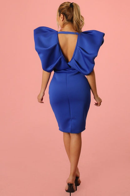 Spring Beginning Dress - Royal Blue