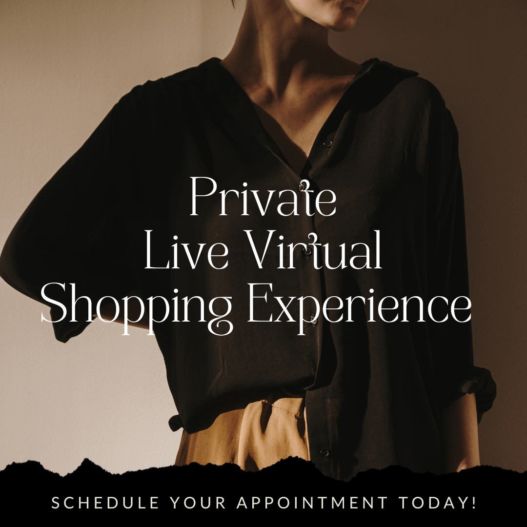 Private Live Virtual Shopping Experience